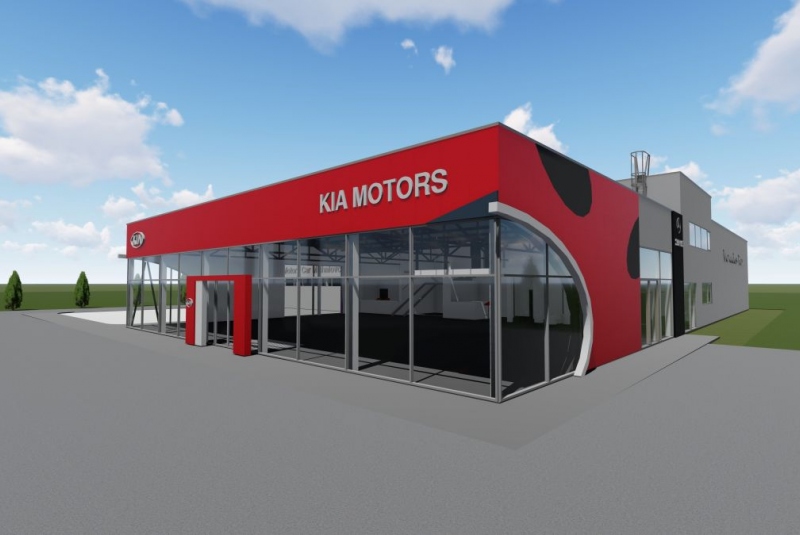 referencie / Autosalón KIA