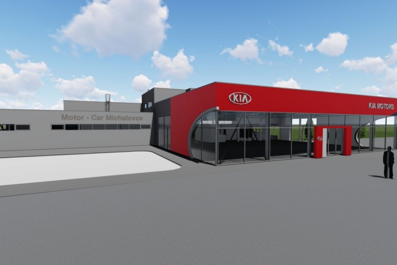 referencie / Autosalón KIA