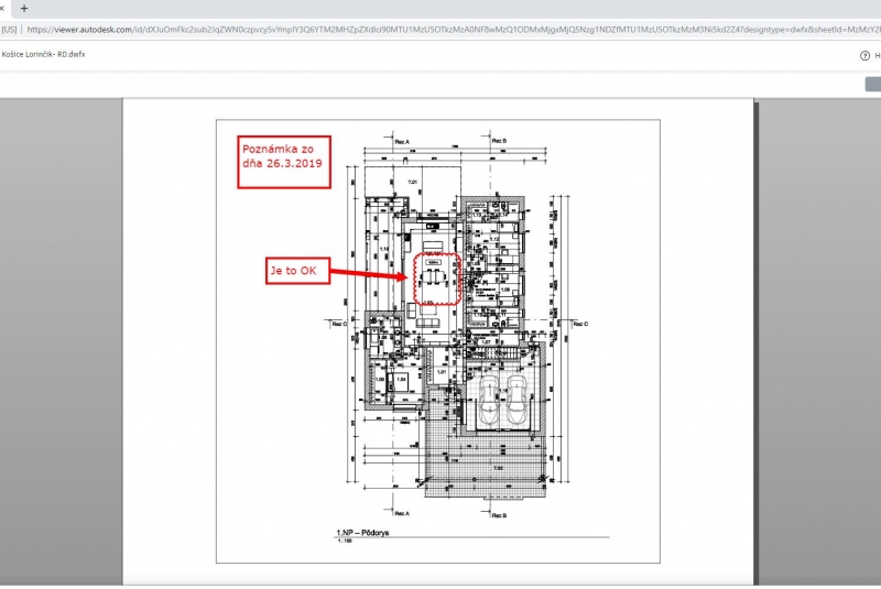 referencie / Prezeranie 3D modelu a výkresov svojho projektu