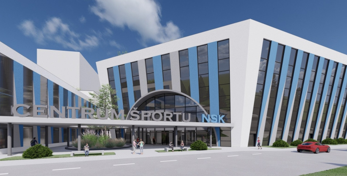 ozšírenie a vybudovanie športovej infraštruktúry v areáli Spojenej školy NITRA