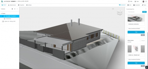 Možnosť prezerania svojho rozpracovaného projektu